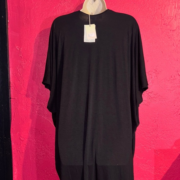 NWT. Barefoot Dreams Luxe Milk Jersey soft, cozy, comfy day to night maxi caftan - Picture 8 of 16